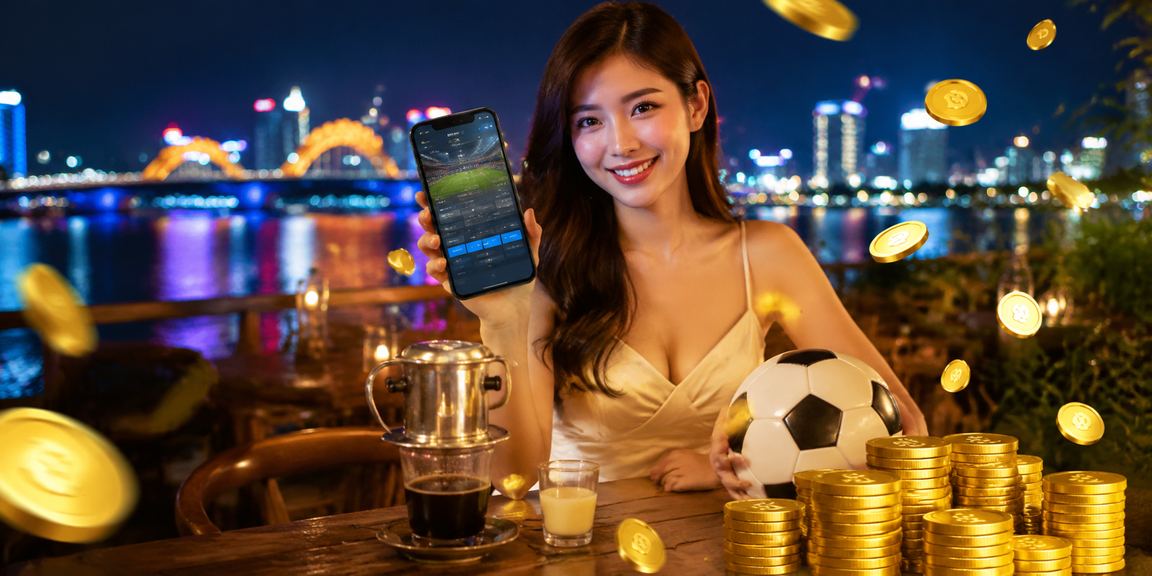 Người xem bóng đá và đặt cược tại quán cà phê Đà Nẵng