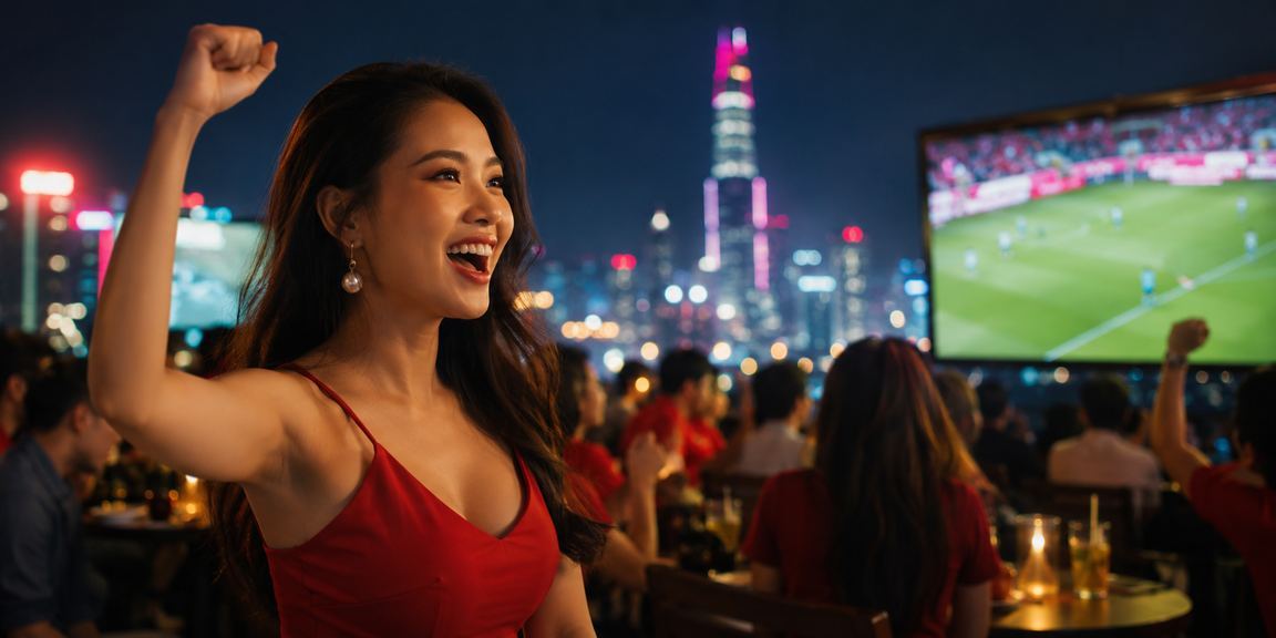 Người dùng tại TP.HCM xem kèo bóng đá trên 100zz trong lễ hội